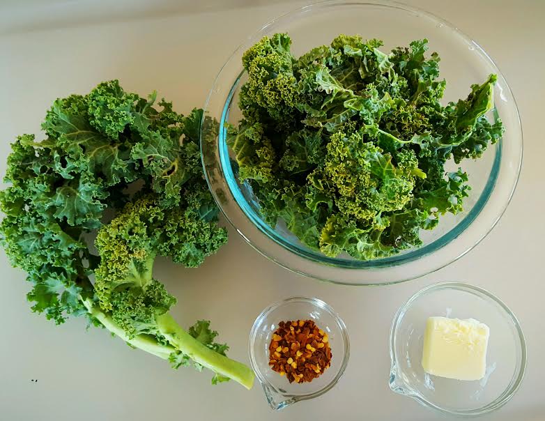 ingredients for kale to the chef recipe